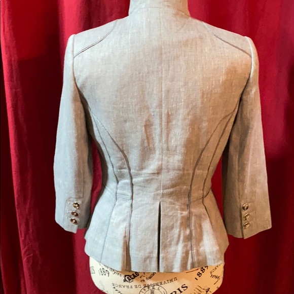 Grey blazer jacket by White House Black Market - Picture 2 of 5